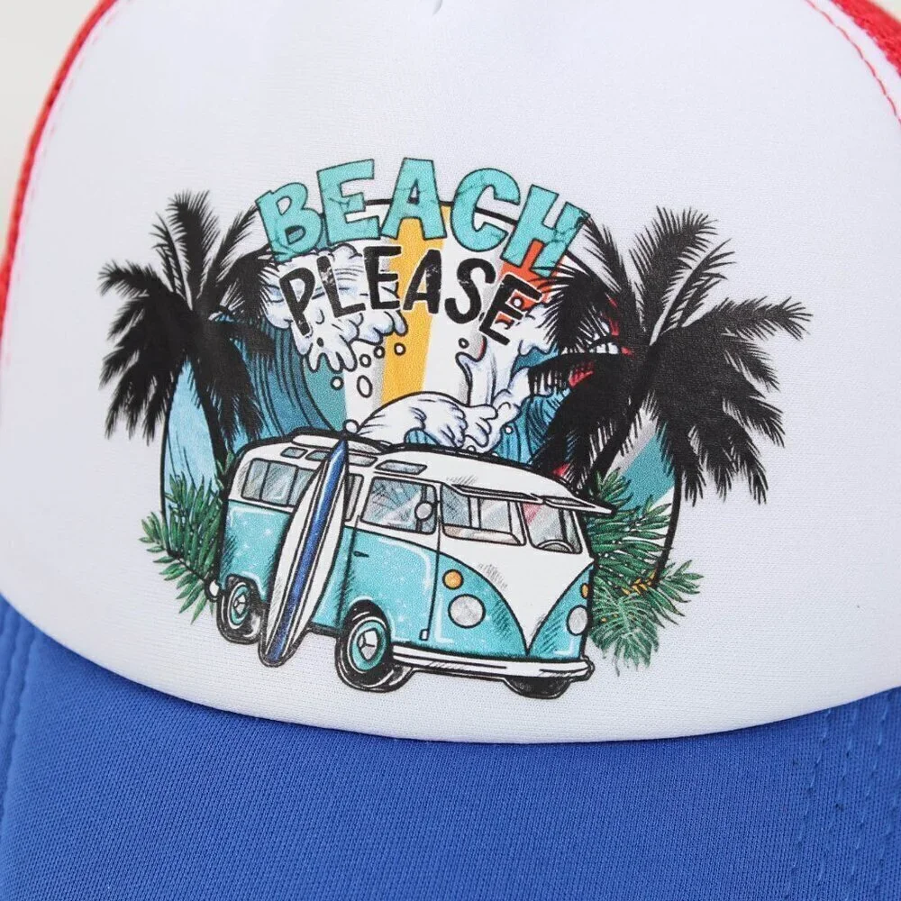 Women's Baseball Cap - Beach Please - New